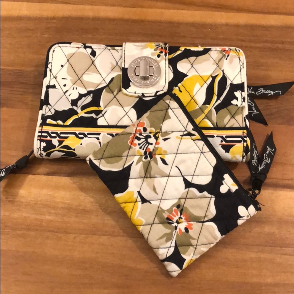 Vera Bradley wallet and coin purse